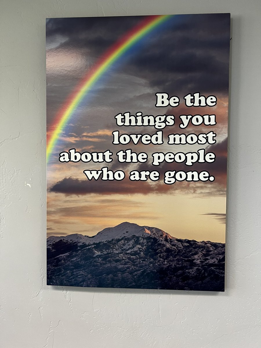 @cvprintshop helping <a href="/Fuerte_Falcons/">Fuerte Falcons</a> with MVP Promise #3- Emphasize Relationships. Installed this today in memory of my Q10, Stephanie Peterson ❤️