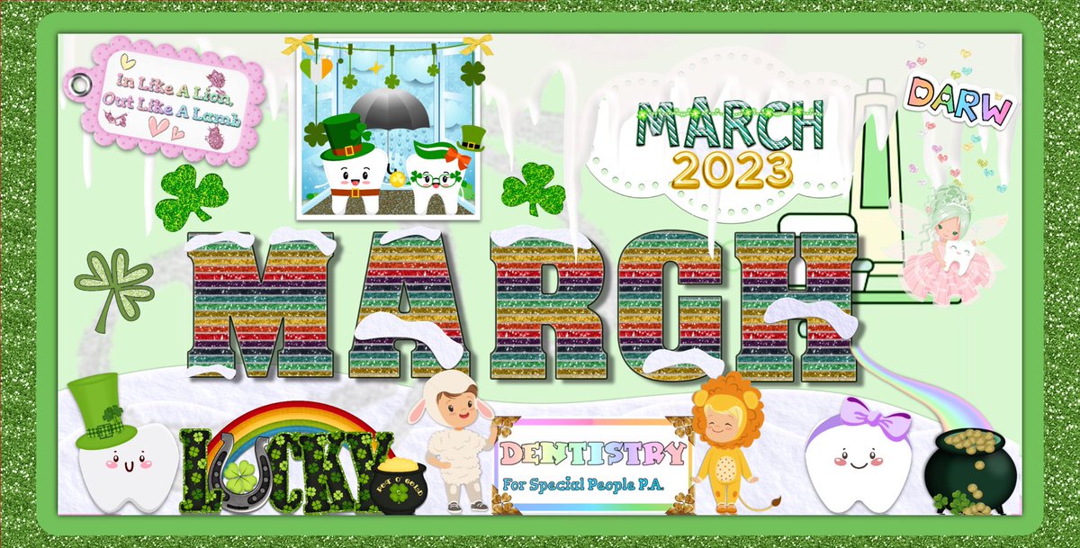 TeamDFSP's tweet photo. 💚🦷 #March2023 🦷💚 #PediatricDentist https://t.co/1vKShdTpPR