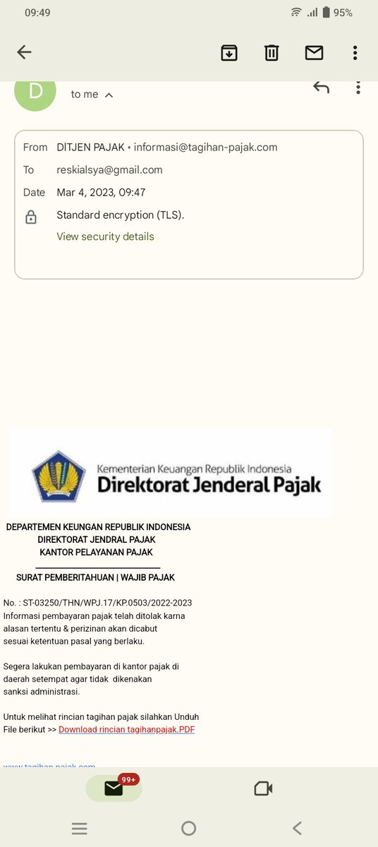 heloooow?? <a href="/DitjenPajakRI/">#PajakKitaUntukKita</a> ini maksudnya apa ya? nyasar gak jelas? gue karyawan swasta gimana ceritanya ada izin"an? ada tagihan pulaaa? lah lah lah ngacoooo <a href="/JKTinfo/">jakarta</a> <a href="/infobdg/">BANDUNG ᮘᮔ᮪ᮓᮥᮀ</a> ada yang kayak gini gak sih? #ditjenpajak