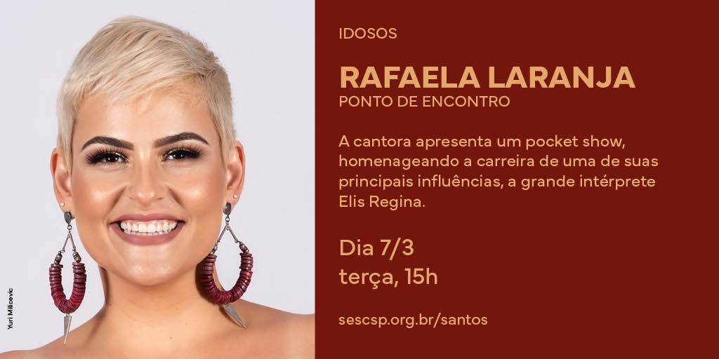 sescsantos's tweet photo. A programação é parte do Trabalho Social com Idosos e é direcionada a maiores de 60 anos.

📌 Dia 07/03, terça, às 15h
Livre. Grátis. Teatro

#TSI #idosos #música #show #sescsantos https://t.co/k57Ldg52pY