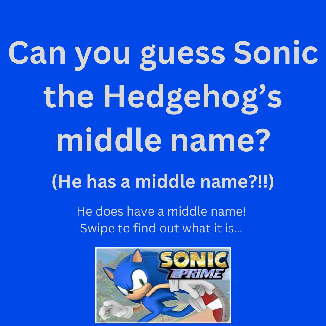 ShouldTheyWatch's tweet image. #funfacts #SonicTheHedeghog