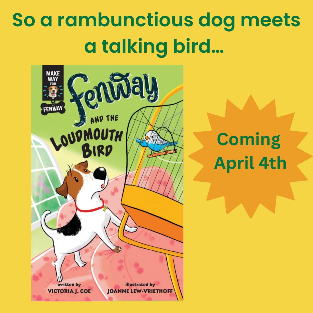 Guess what, everybody!
The next Fenway chapter book is coming in ONE MONTH!
So get your preorders on!
penguinrandomhouse.com/series/ODX/mak… ⁦@PenguinClass⁩ ⁦@GalltZacker⁩ ⁦@readtothem⁩ #kidlit #kidsbooks #dogbooks