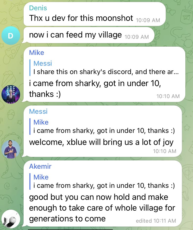 This is why I joined crypto. For the community of like-minded dreamers and warriors ❤️