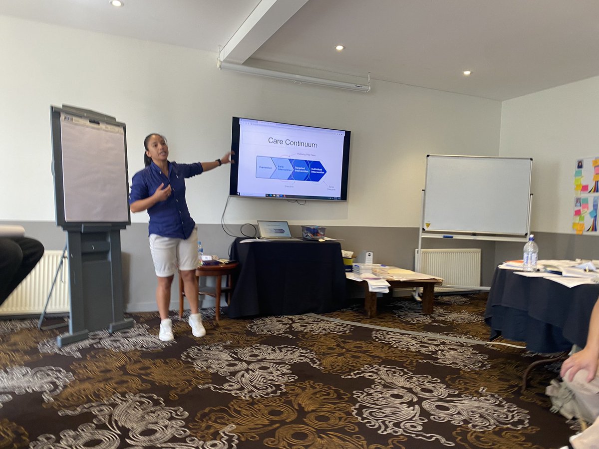 JamesMeehanHS's tweet photo. 2023 JMHS Executive Conference | Well-being Pillar Team delivering supportive restorative practice to ensure consistency and building a better culture @PBordado @KrishnaP34 @nazeelkhan1 @RogersLeesa @_iEndo @MsRatusau #JMHSExecutiveConference https://t.co/70JefqShqk