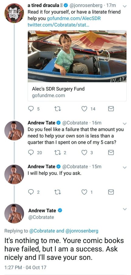 Sticktodafacts's tweet photo. @lilbabygandhi Look at hoe he treats others with health issues and you may understand why https://t.co/tS629uwLK9