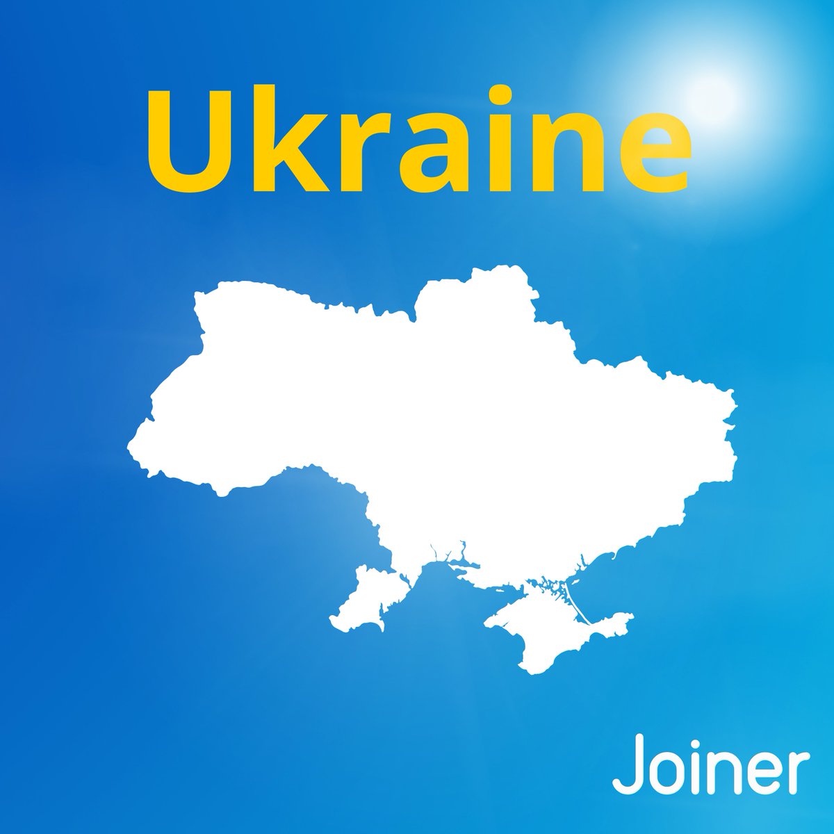 A big welcome to Joiner, Ukraine! 🇺🇦 #joiner #Join #joinerapp #seeyouthere #friends #community #communitystrong #technology #technews #app #social #socialapp #ukraine #home
