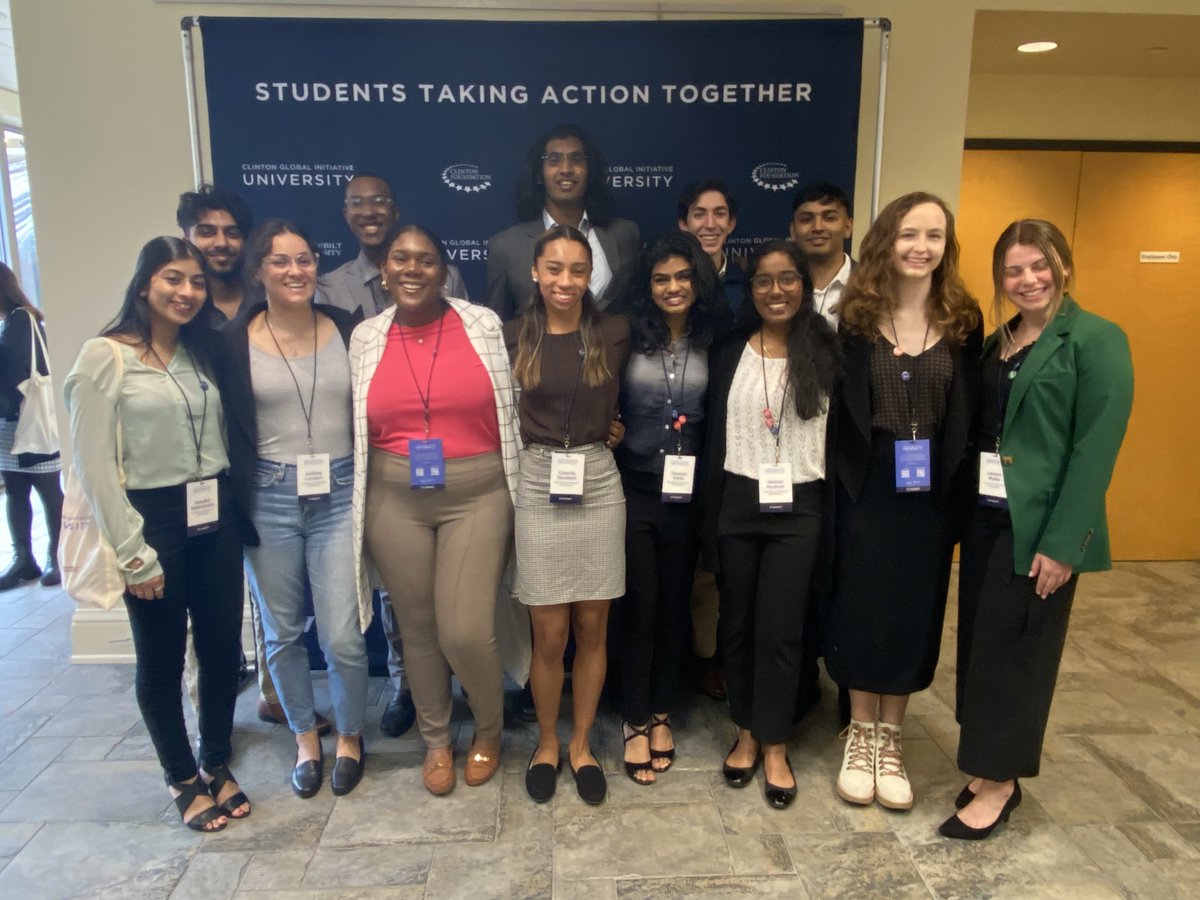 Excited to have 15 UAB students accepted to the 2023 Clinton Global Initiative University cohort! 🐲🐲🐲#CGIU2023