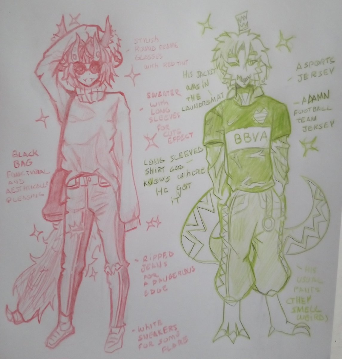 THE_L1ZARDMAN's tweet photo. I just feel these two would make good friends.
That or give the Kitsunรฉ a heart attack with his style dunno
#rezocrazed https://t.co/OGtbUbWqug