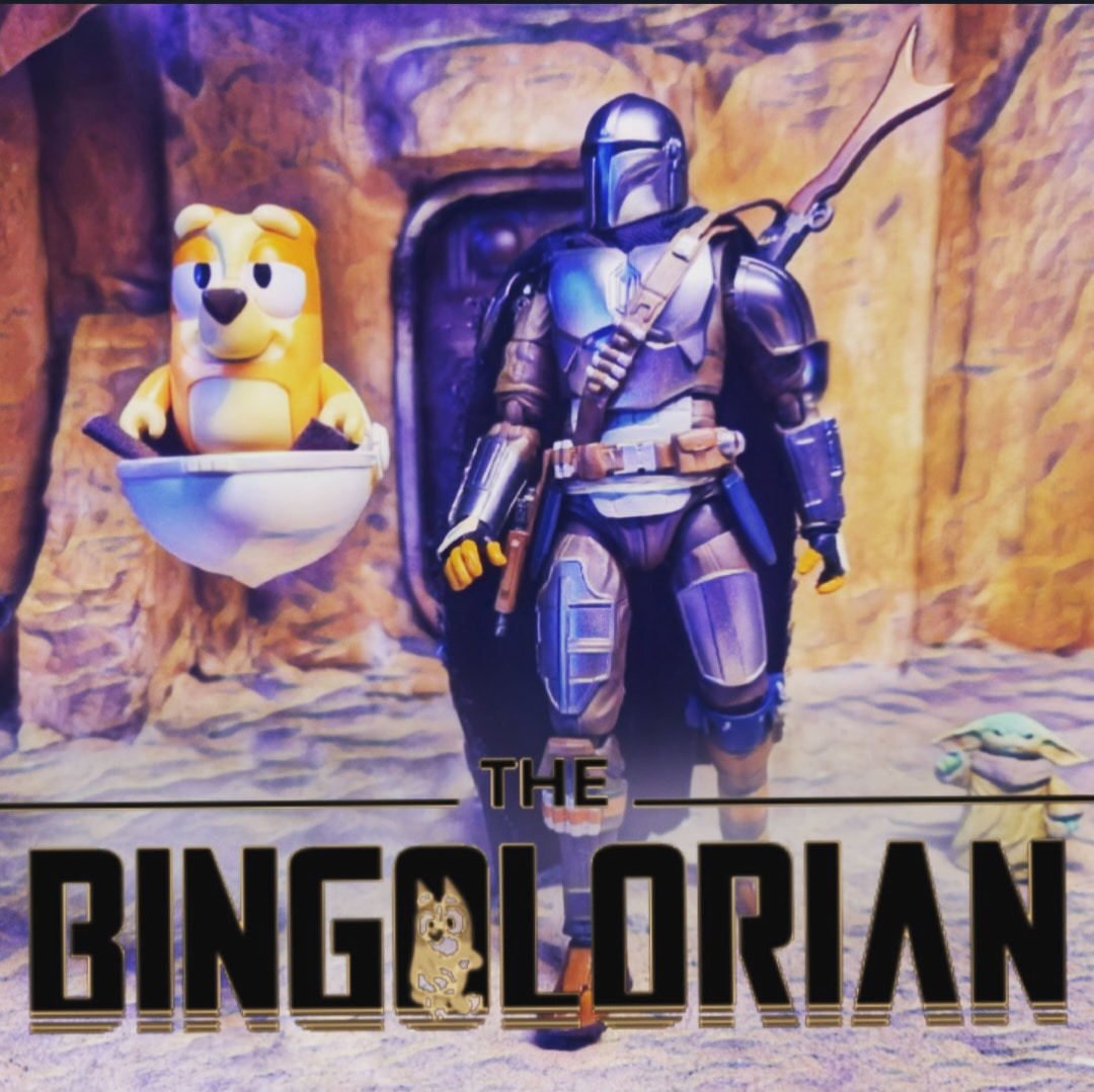 Poor Grogu... This is the way it's gotta be done! #TheMandalorian #Bluey
