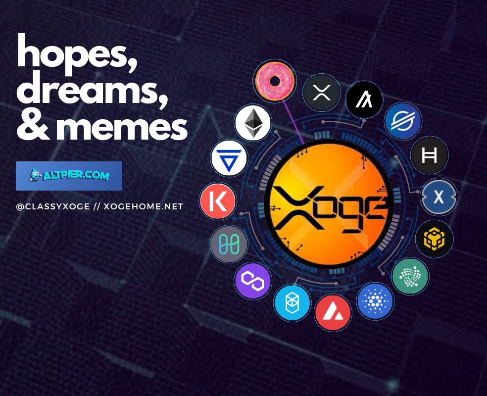 Salingprincess's tweet image. 1000000 #snx #xoge 

Follow @phygitaldigital @ClassyXoge @XogePrincess 

For 20 winners

RT , comment #xoge the king of #meme #multichain 

Ends in 72 hours