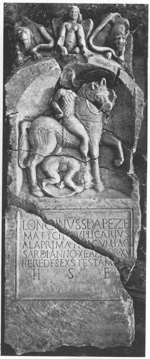 A memorial stone from Colchester, Britain and dated c.55 AD, commemorating one of the #Thracian soldiers that served in the Thracian units of #ImperialRome during its conquest and occupation of #Britain .