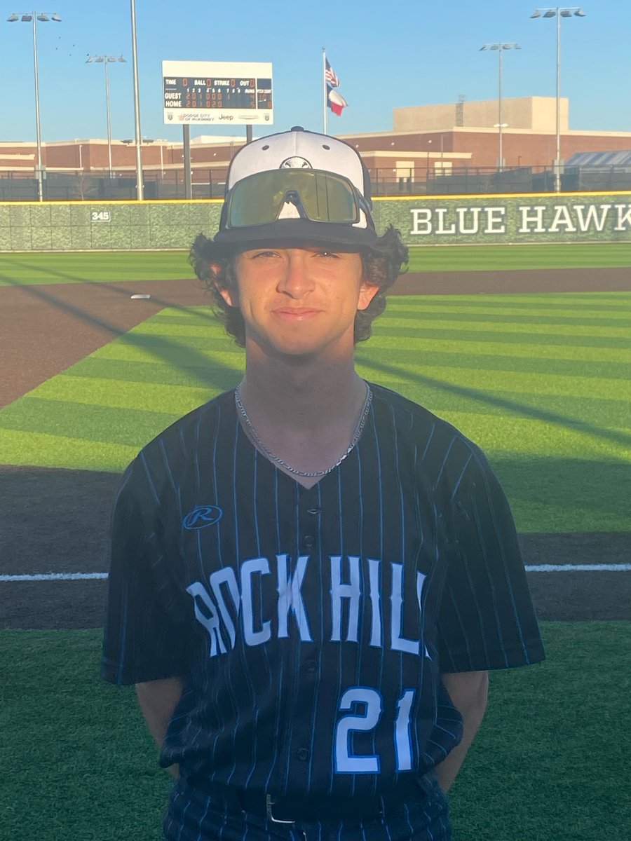 FiveToolTexas's tweet image. #FiveToolFestival F: @RockHillBasebll 5, Americas 4
PoG: @KadenKnight20 3.1 IP, 2H, 0R
Hitter: @dannylawler30 2H, RBI