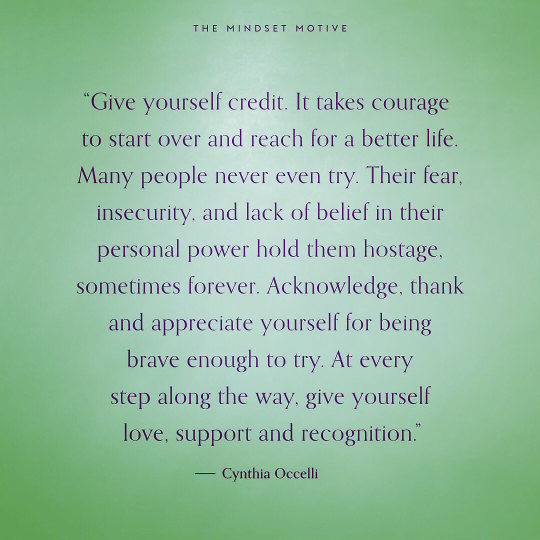 #March2nd #Day61 #GiveYourselfCredit #Acknowledge #Appreciate #ThankYourself #CynthiaOccellia #Amen #Blessed #Eat #Pray #Love #SelfCare #LoveYourself #YouAreWorthIt #MotivationWithMeagen #MeagenIsaMom