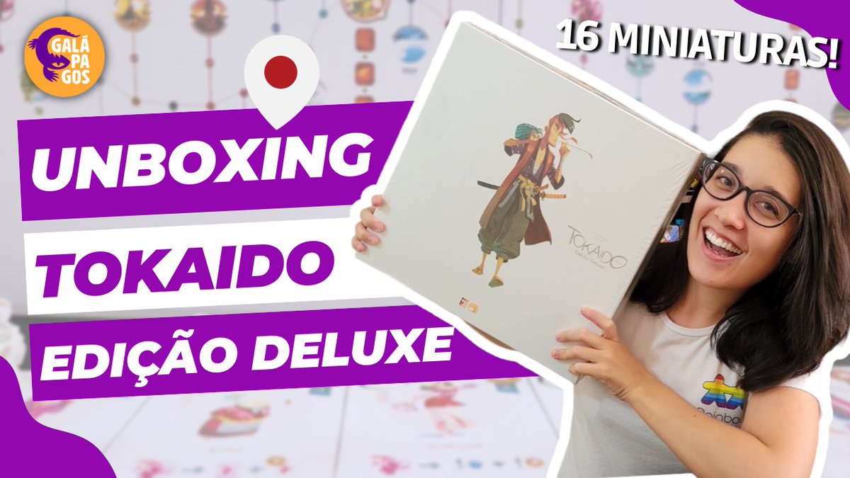 TOKAIDO: EDIÇÃO DELUXE - Unboxing | <a href="/mundogalapagos/">Galápagos</a> youtu.be/voMZkRFrZ48 via <a href="/YouTube/">YouTube</a>