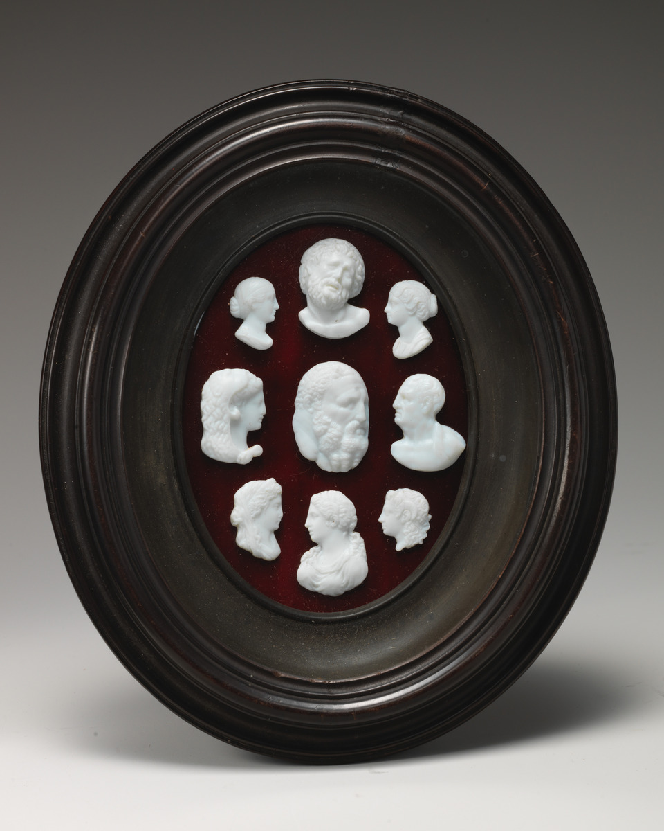 James Tassie, Casts from antique gems (9), late 18th century #themet #metmuseum metmuseum.org/art/collection…