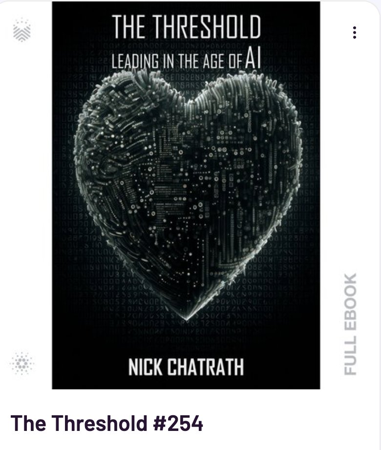 Book.io (@book_io) on Twitter photo One giveaway ends... another begins!
2 winners, a book for each winner!
Winners each get The Threshold: Leading in the Age of AI by <a href="/nickchatrath/">Nick Chatrath</a>
#Cardano <a href="/DiversionBooks/">Diversion Books</a>
To enter: Like, follow, and RT!
Good luck! One giveaway ends... another begins!
2 winners, a book for each winner!
Winners each get The Threshold: Leading in the Age of AI by <a href="/nickchatrath/">Nick Chatrath</a>
#Cardano <a href="/DiversionBooks/">Diversion Books</a>
To enter: Like, follow, and RT!
Good luck!