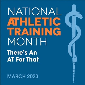 JacketSportsMed's tweet photo. Extremely proud to celebrate #NATM and the role that we have, both in our school, and in our community at-large.  We are spending this month celebrating with having one of our distinguished AT alumni back to help us out in the training room short-term... (1/2) https://t.co/nP01oEl3i3