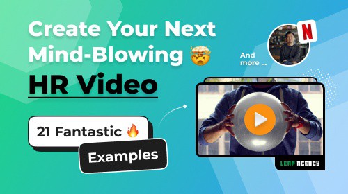 Elevate your HR game with these 21 fantastic video examples that will engage employees and attract new hires

Read the full article: 21 Fantastic Examples to Help you create your next mind-blowing HR video
▸ lttr.ai/80XQ

#HR #Engagement #HRsuccess