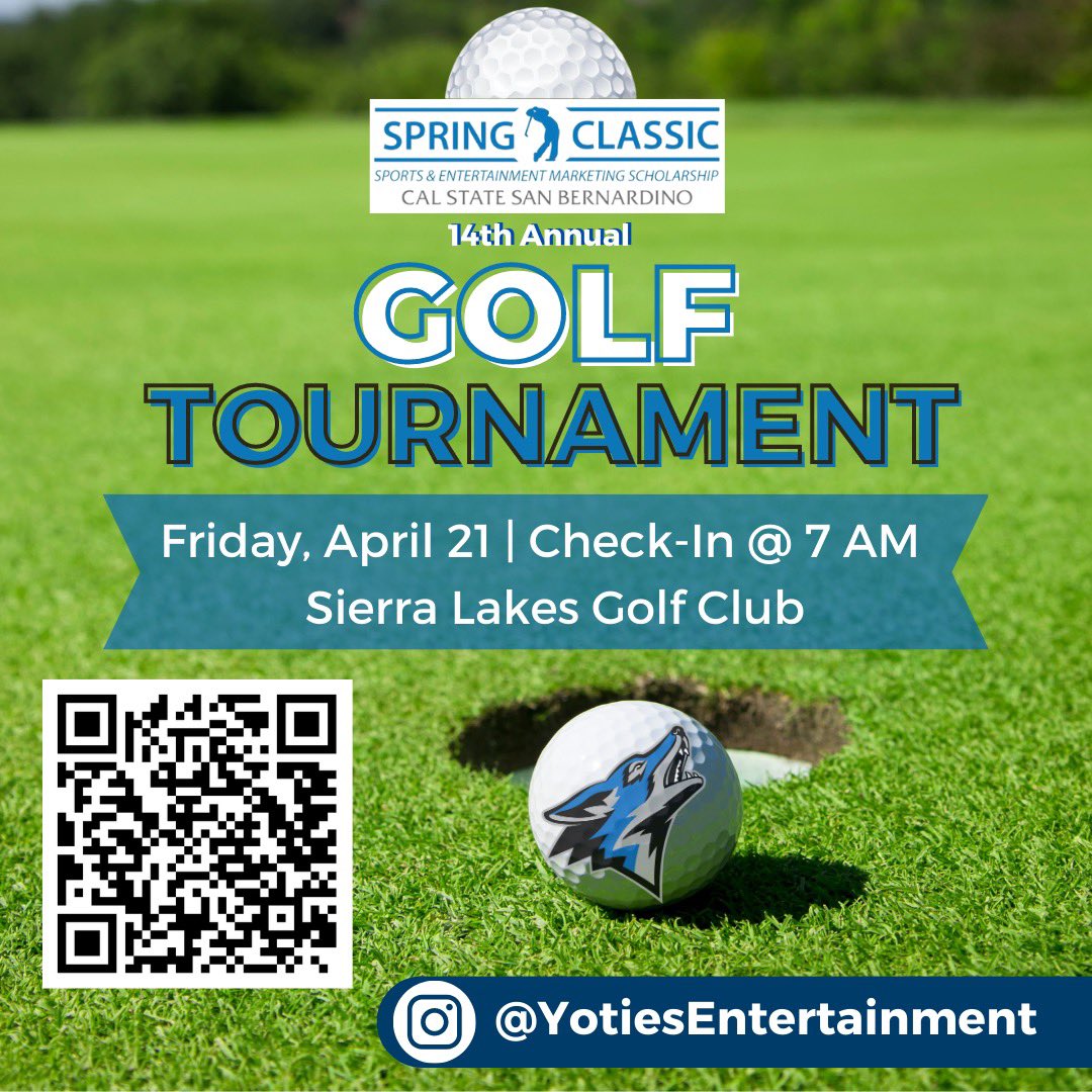 Join Us for our spring Golf Event! #csusb #golf #golfevent