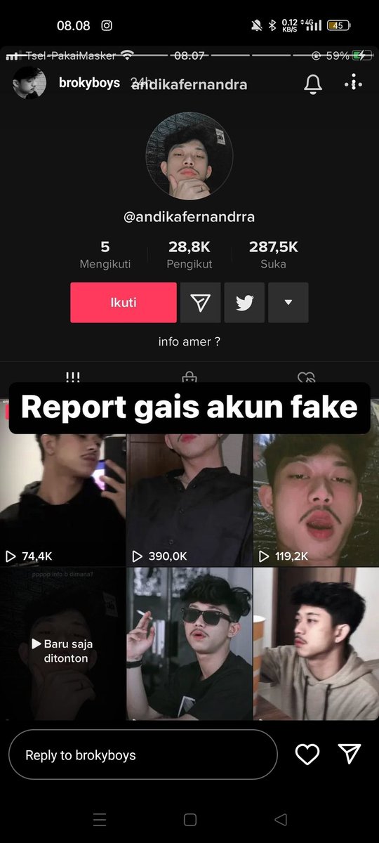 maradiataniulo's tweet photo. 🚫Faker alert🚫
Dia ini gak ada malunya dari dulu udah dispill faker malah bikin akun baru, tebal banget kulit mukanya. https://t.co/5lWbBBvSAG