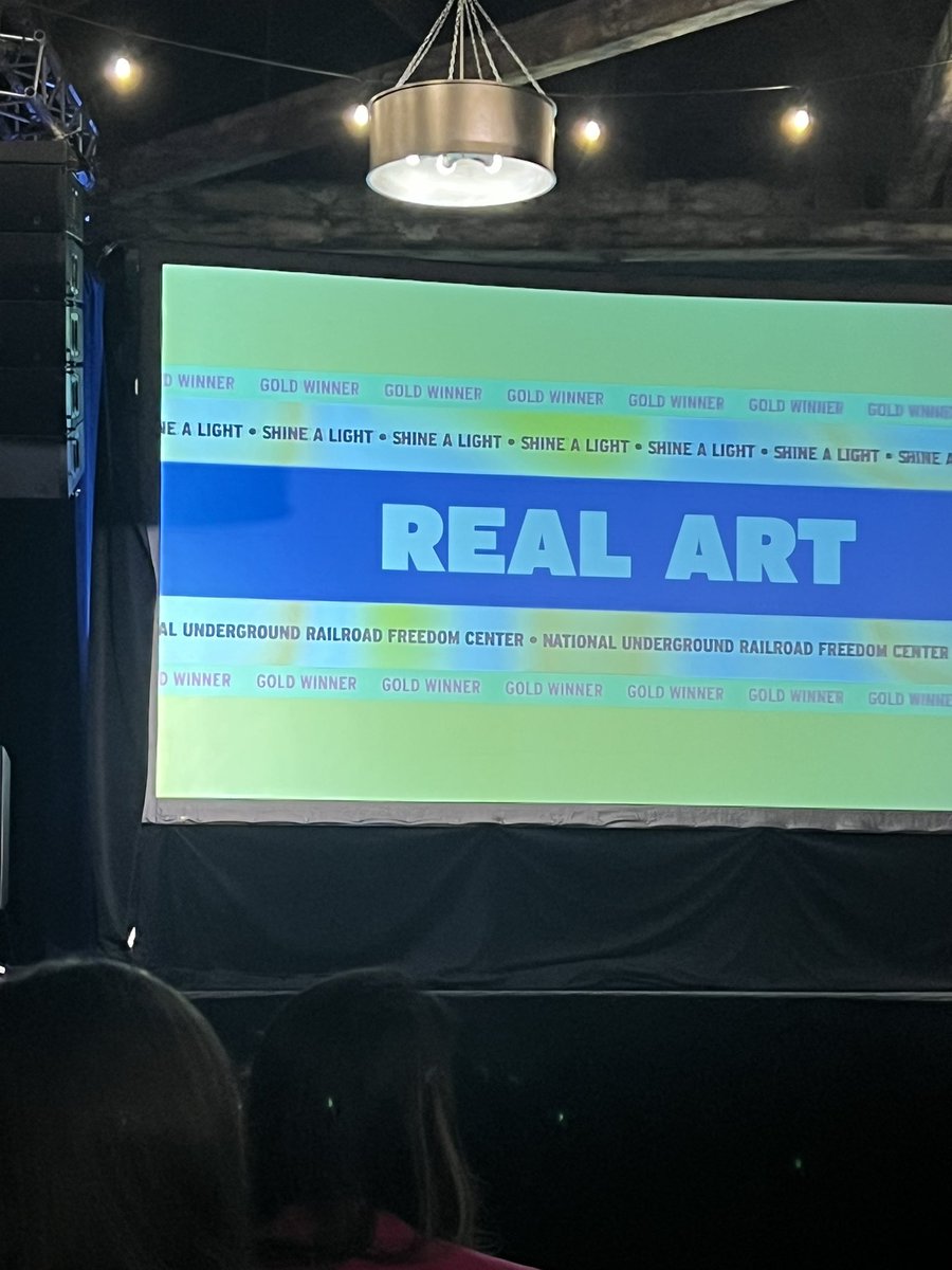 cmariescarlet's tweet photo. Tonight we celebrate @nickAD and the @realart team whether or not they get herpes. @AAFDayton https://t.co/ziqA876Kff