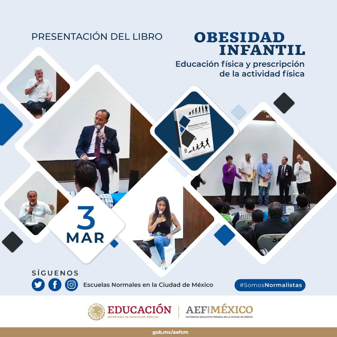 EENN_CDMX's tweet photo. El día de hoy se llevó a cabo la presentación del libro: Obesidad infantil. Educación física y prescripción de la actividad física.
Conoce más sobre esta interesante temática en:
https://t.co/4mNYk7zBuY
#DGENAM #Libros #Obesidad #ESEF #Educación https://t.co/yVNRGZXUtX