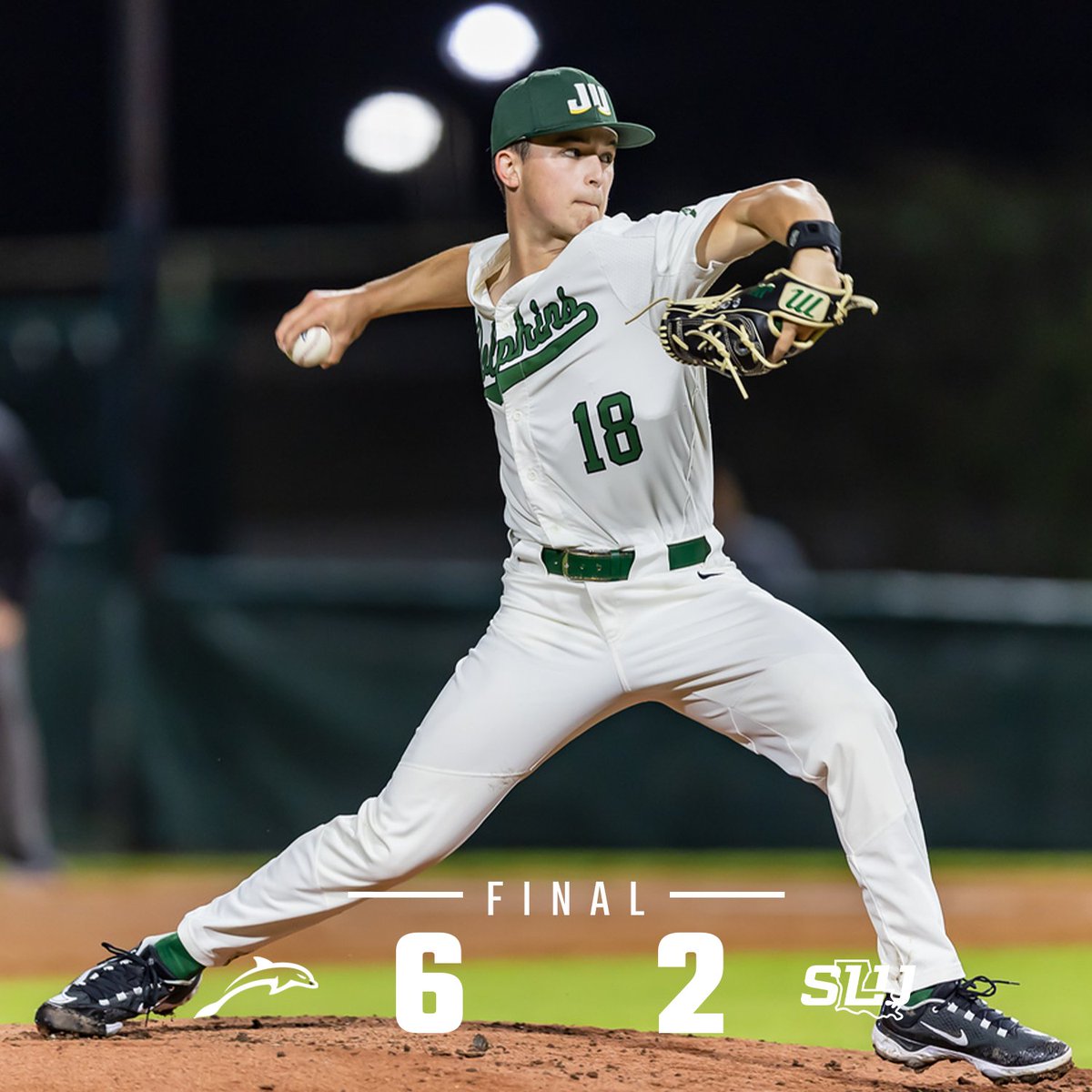 FINAL | JAX 6 SLU 2

Dolphins win! Leighton Alley shuts the door!

We're back tomorrow for game two of the three game series with Southeastern Louisiana. First pitch at 2PM.

#JUPhinsUp