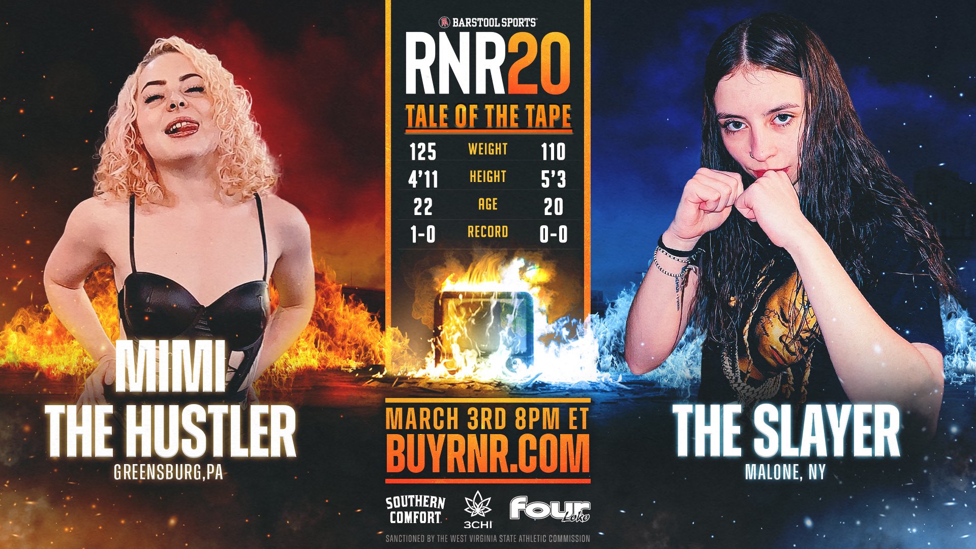 Rough N' Rowdy on Twitter: "Up next Mimi the Hustler vs The Slayer #