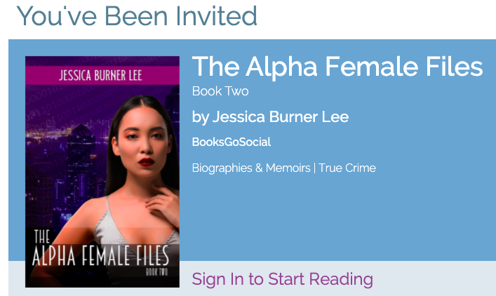 alphafemalefile's tweet photo. 10 years ago, Jess left a high-powered finance job to be a stay-at-home mom. She thought she’d left her past behind, but now she’s being targeted by an international crime syndicate. #truestory
#TheAlphaFemaleFiles Book 2 is now available on #NetGalley
https://t.co/A8HjKiAasB https://t.co/b5g7mDFBc8