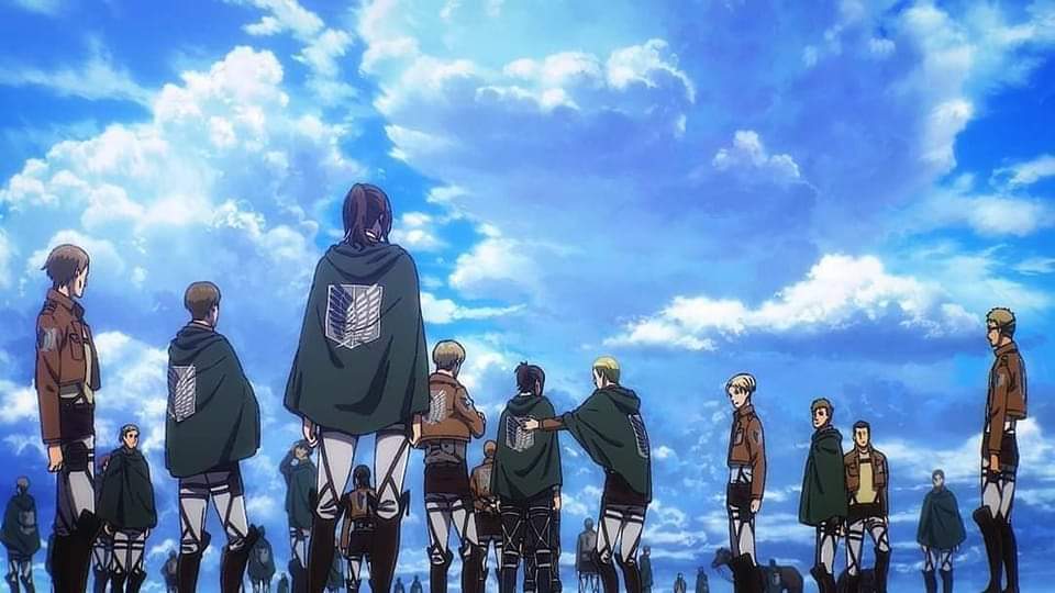 AkiBoss_'s tweet photo. Como no va estar bonito el cielo si haya están ellos 😭😭

#AttackOnTitan #ShingekiNoKyojin https://t.co/bOkSgHC6Yi
