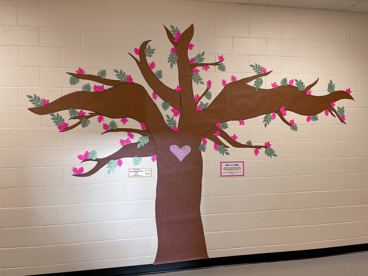 Inspired by #WorldWildlifeDay2023 and our learnings from <a href="/calgaryzoo/">Calgary Zoo</a> <a href="/WilderInstitute/">Wilder Institute</a>, we added more wishes for animal conservation to our Wishtree! <a href="/KenTayloryycbe/">KenTaylorSchool</a> <a href="/AP_Belcher/">Principal Belcher - Alex Munro School</a> #wearecbe