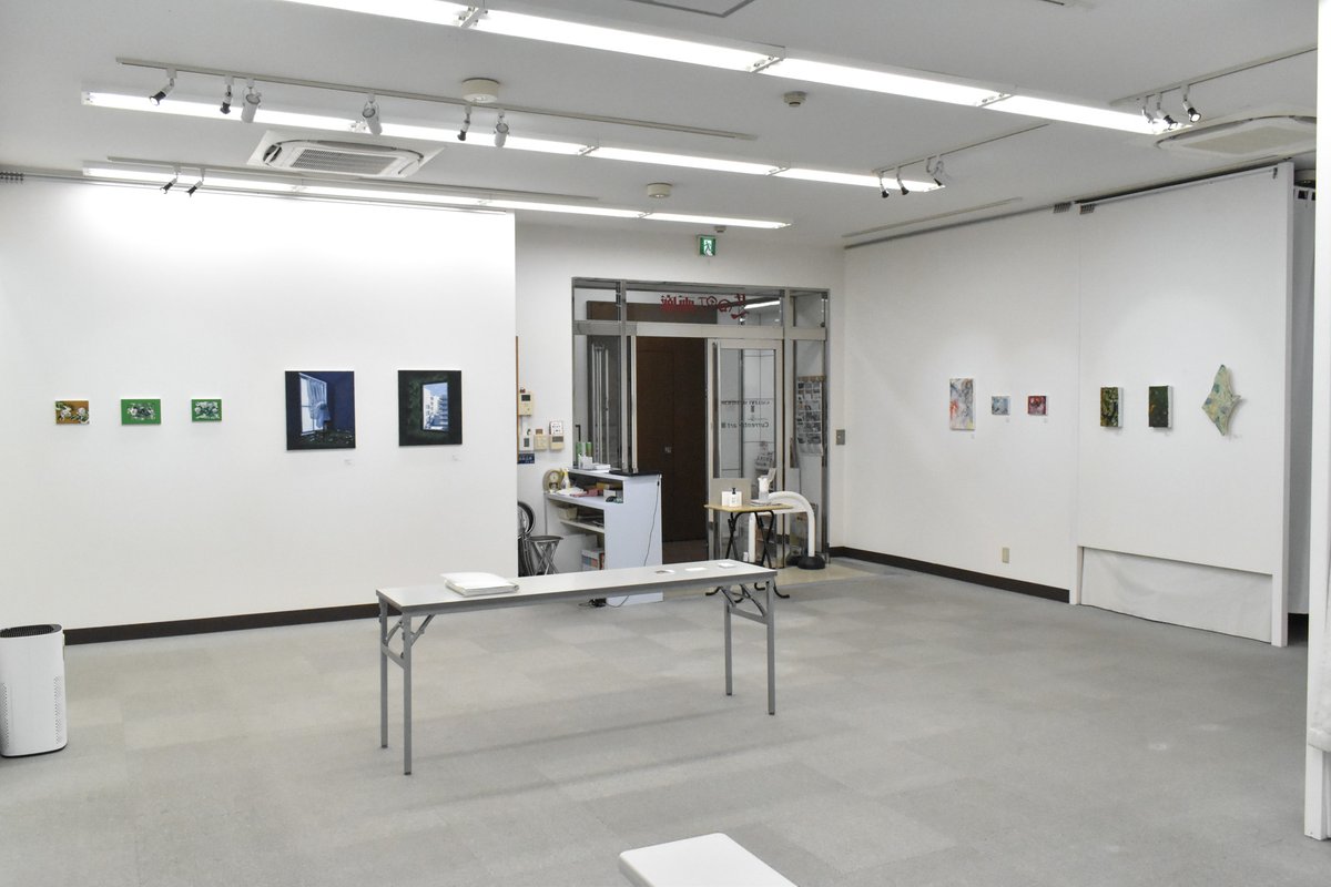 shibatacho's tweet photo. おはようございます!
芝田町画廊企画 公募展「Currently art 展」2日目です。
油画、アクリル画、日本画など画材も様々ですが、具象、抽象、半抽象と表現も様々です。ぜひ、これからの作家の今をご高覧下さい。
#公募展 #currentlyart #art #芝田町画廊 #大阪 #梅田 https://t.co/TFwSTiJEgG