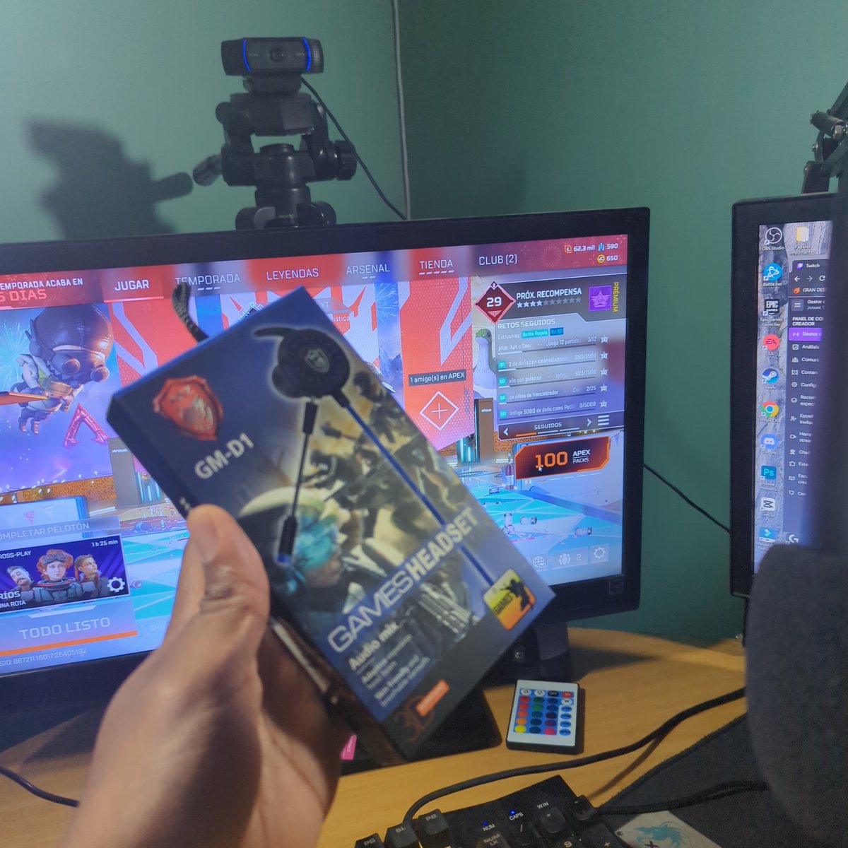 Jotamt1's tweet photo. Te regalo estos audífonos si adivinas en qué #apexpack está la reliquia @PlayApexInfo @ApexMobileLATAM @PlayApexESP @ApexLegendsepi1 @ES_ApexLegends https://t.co/R7iKvWjnc3