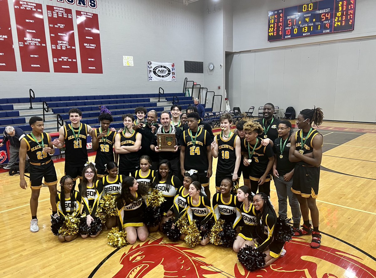 BeachwoodTech's tweet photo. Great job, Bison!  Good luck at Regionals!  ⁦@BeachwoodBison⁩ ⁦@BisonAthletics⁩ https://t.co/E8OVE2vxHw