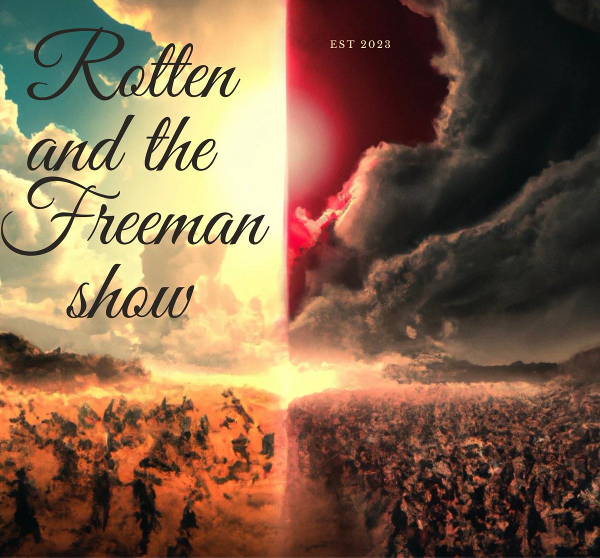 RottenFreeman's tweet photo. The Yin and Yang of life finally gets a voice on Rotten and The Freeman Show!! RT and get ready to tell YOUR story!! Watch for us spring 2023!! https://t.co/Sh6zdq6WnP