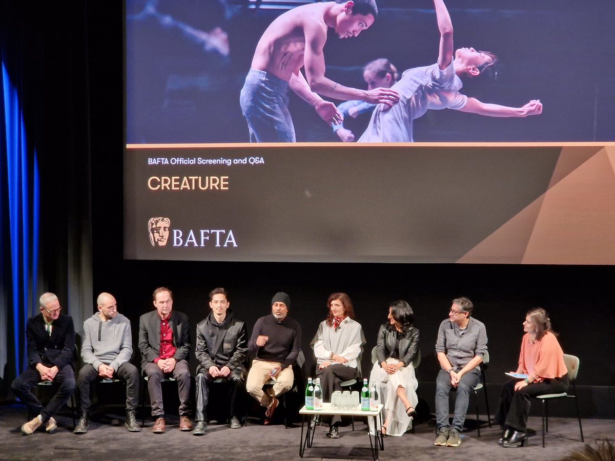 A second viewing of @asifkapadia's #CreatureFilm tonight @BAFTA with an incredible panel. That's twice in two weeks for me and it's a different experience compared to the first time. It's poetic, immersive, experiential; you simply joyously sink into its enjoyment.