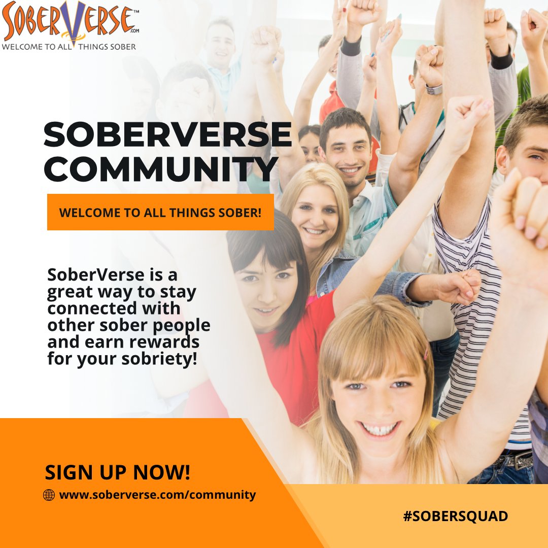 SoberVerse Community, we're here for you! CLICK to sign up! soberverse.com/community
.
#mentalhealth #soberpeople #wedorecover #live #community #talk #support #sobersupport #tbt #sobercurious #soberlife #addiction #sobercoin