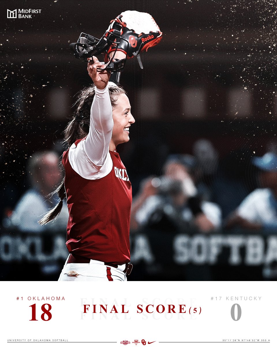OU_Softball's tweet photo. 𝐑𝐎𝐂𝐊𝐎 𝐍𝐎-𝐍𝐎 🚫

#ChampionshipMindset https://t.co/qc6a2l9SSk