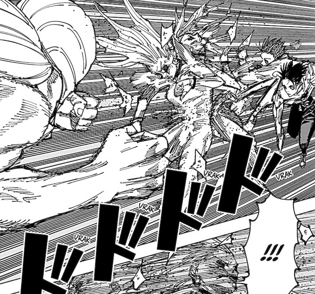 I love how Yuta applied what he learned from the 2nd years and