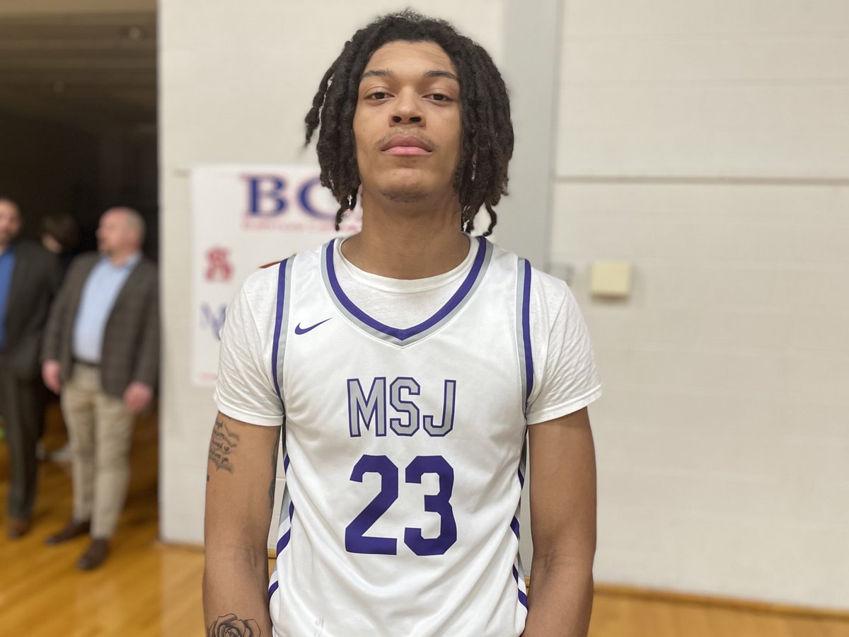 ELITE High School Scouting (@elitehsscouting) on Twitter photo FINAL
<a href="/MSJ_Basketball/">MSJ Basketball</a> 73
<a href="/calverthall/">Calvert Hall College</a> 59
β24 Tyonne Farrell (π·) led with 19pts, showing versatility + emerging athleticism. β23s Amani Hansberry (Illinois), Ace Valentine (UMBC), Austin Abrams (Stonehill) all added double figures.
β24s Brendan Johnson, Tyrin Bizzelle paced CHC FINAL
<a href="/MSJ_Basketball/">MSJ Basketball</a> 73
<a href="/calverthall/">Calvert Hall College</a> 59
β24 Tyonne Farrell (π·) led with 19pts, showing versatility + emerging athleticism. β23s Amani Hansberry (Illinois), Ace Valentine (UMBC), Austin Abrams (Stonehill) all added double figures.
β24s Brendan Johnson, Tyrin Bizzelle paced CHC