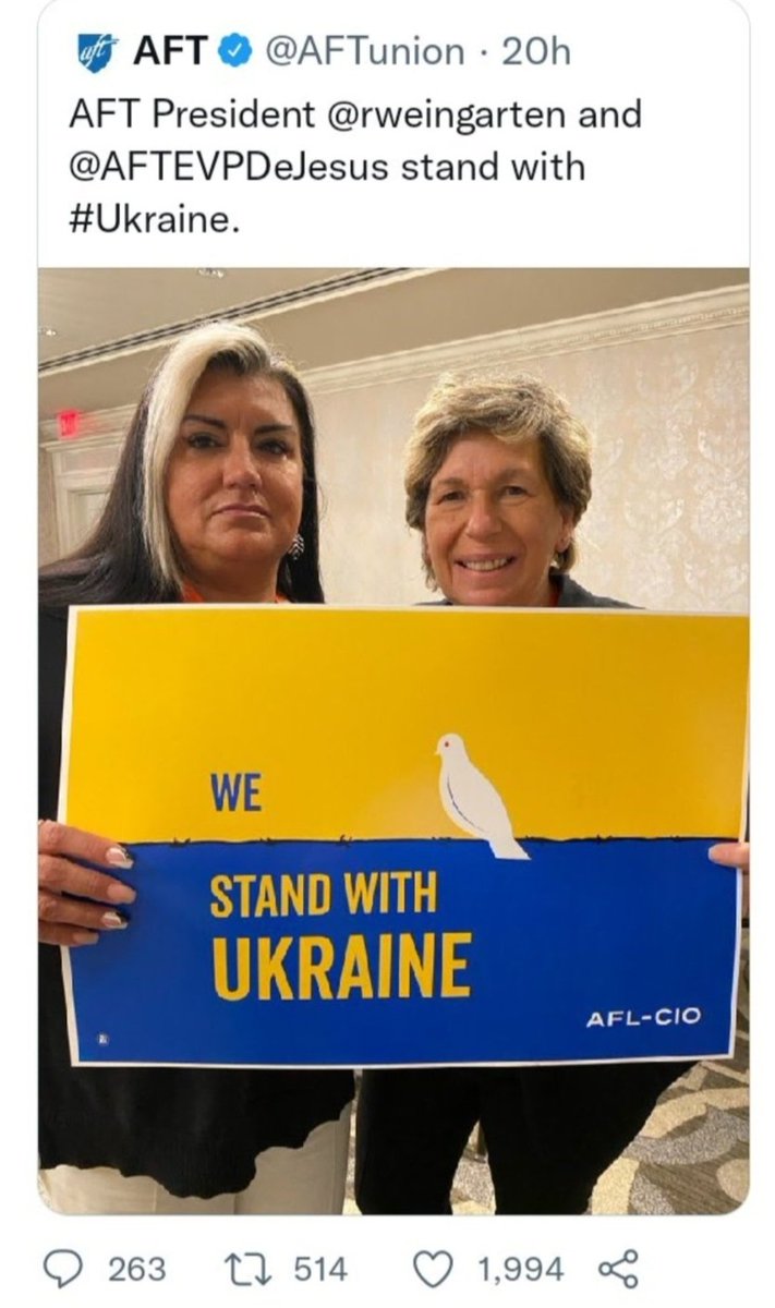 JMGmanAZ's tweet photo. @NautPoso Is this her on the right...?
These teachers couldn't even get the flag orientated correctly... @AFTunion #aftunion https://t.co/tyLDDibbCu