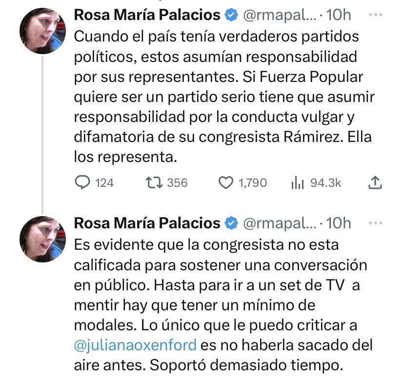 elvictoriano3's tweet image. Que razón tendrá RM Palacios para defender tan apasionadamente a Juliana? Amigas del gym?