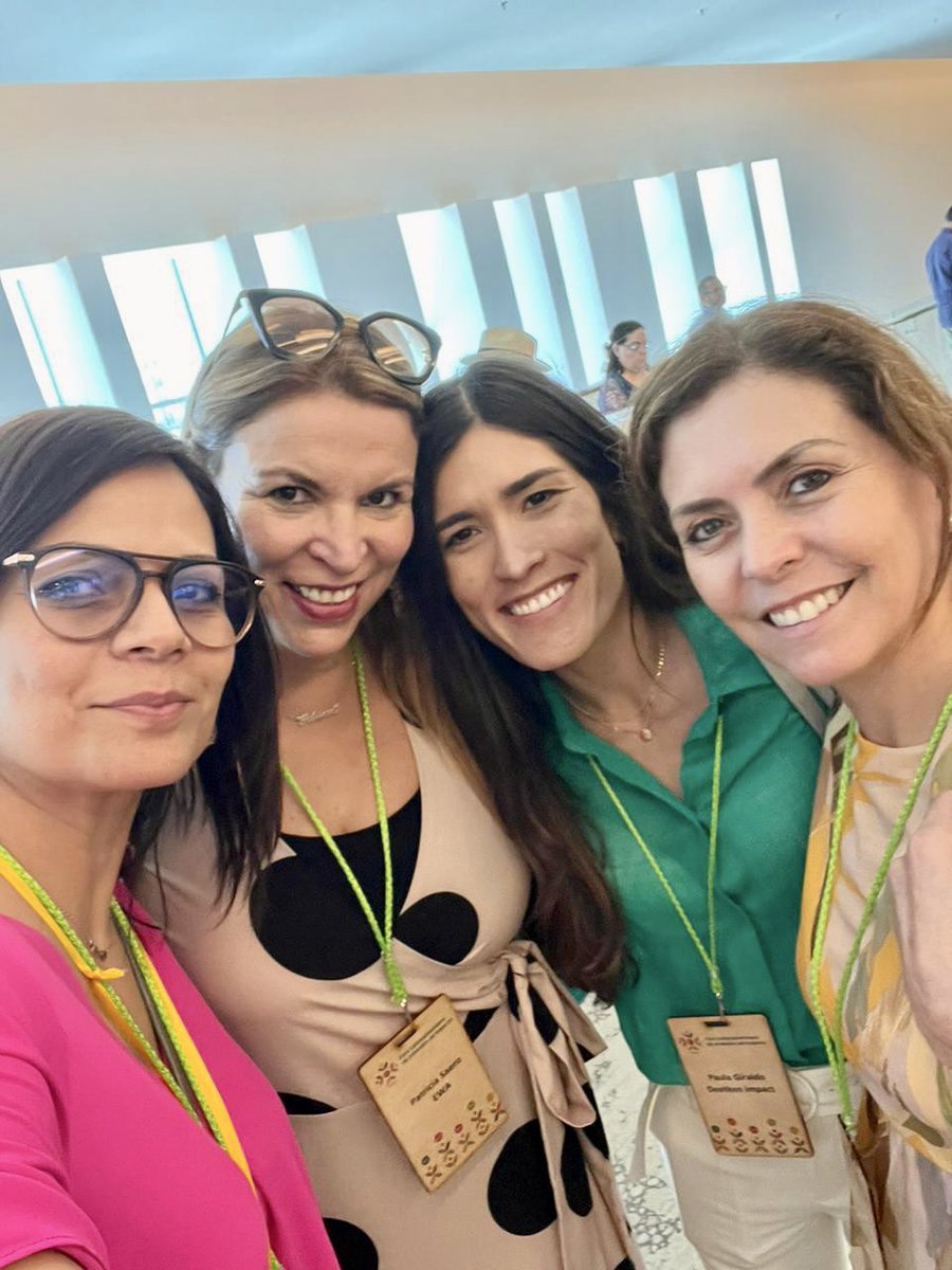 Atortajada's tweet photo. Very happy to join my colleagues Tomas Peña from @YieldLab_Latam; @patsaenz2016 from #EWA Capital, Paula Giraldo from @DeetkenImpact, and @LiliReyesC from @AMEXCAP… 

#FLII2023 #ImpactInvesting https://t.co/NbNt7mJUSE