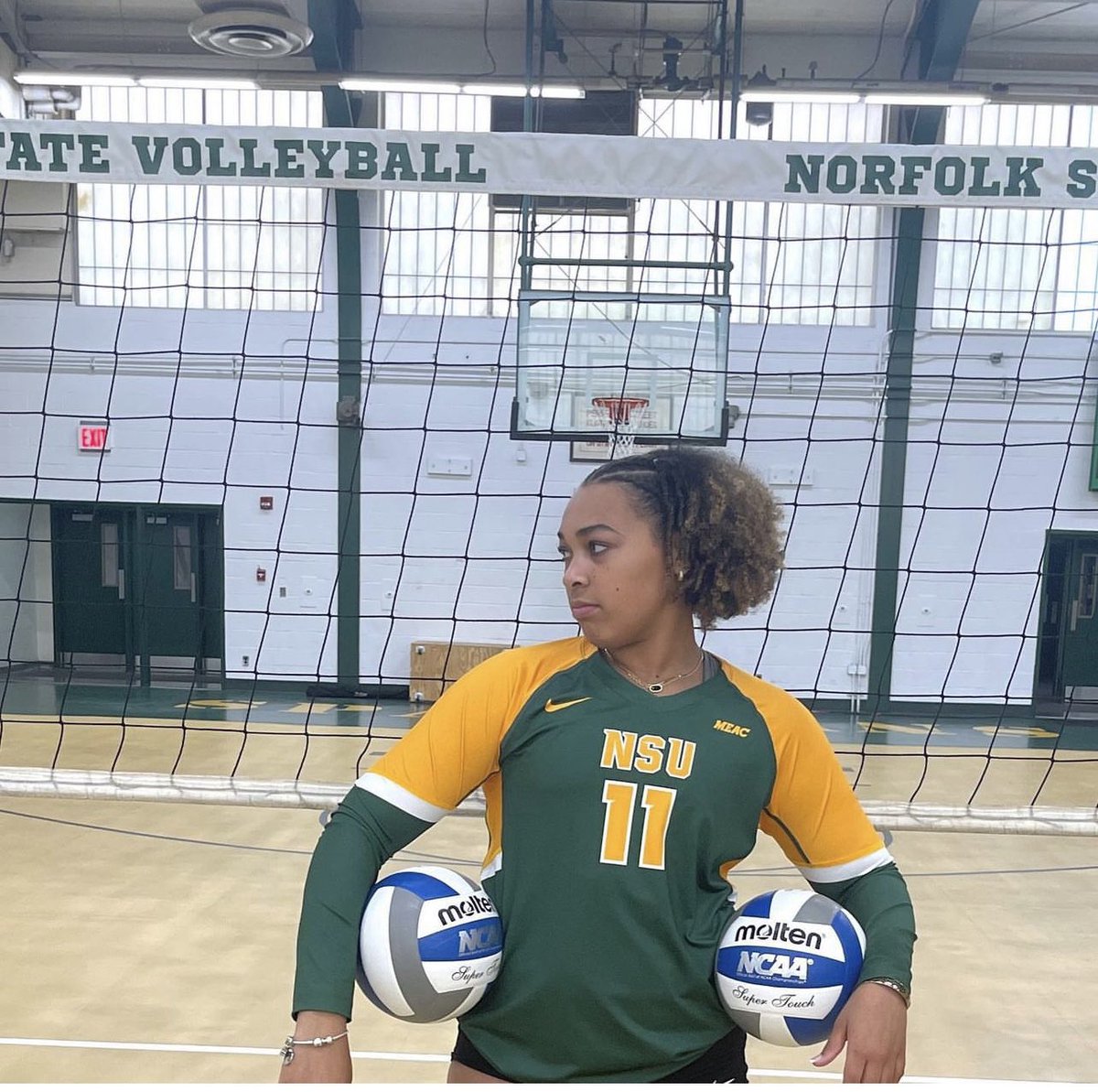 Hard to believe it’s been a year since she verbally committed to <a href="/NorfolkStVBall/">Norfolk State Volleyball</a>!!!! So excited to see all of the amazing things she’s gonna accomplish!!!! <a href="/BullockCoachk/">Coach Kathy Bullock</a> <a href="/PikeHSAthletics/">Pike Red Devils</a>