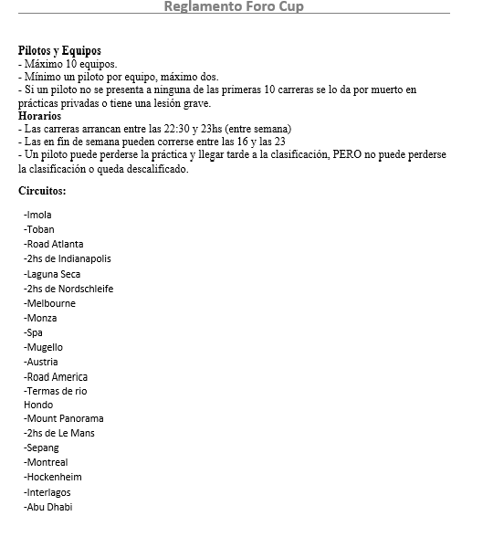 Foro Cup tweet media