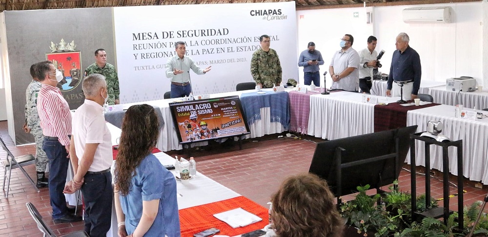 Convoca <a href="/RutilioEscandon/">Rutilio Escandón</a> a la población chiapaneca a participar en el próximo Simulacro Estatal bit.ly/3y9cRqj