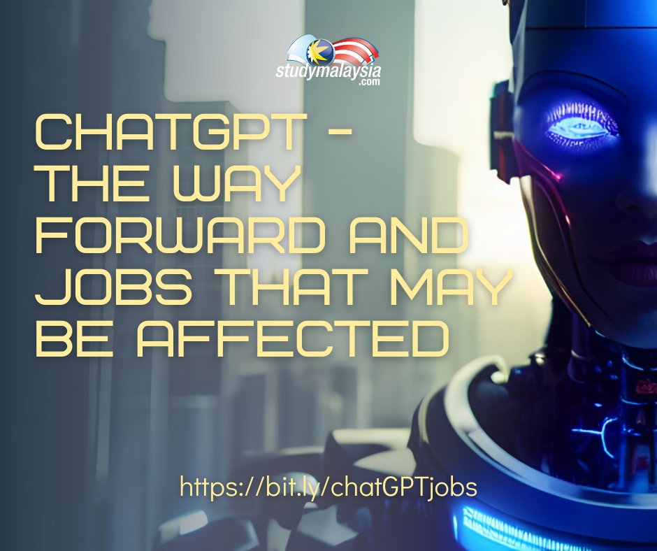 ChatGPT (Chat Generative Pretrained Transformer) is an artificial intelligence #chatbot developed by a San Francisco-based AI research company Open AI. 

Read more: bit.ly/chatGPTjobs

#chatGPT #wayforward #AI #robotics #people #jobs
