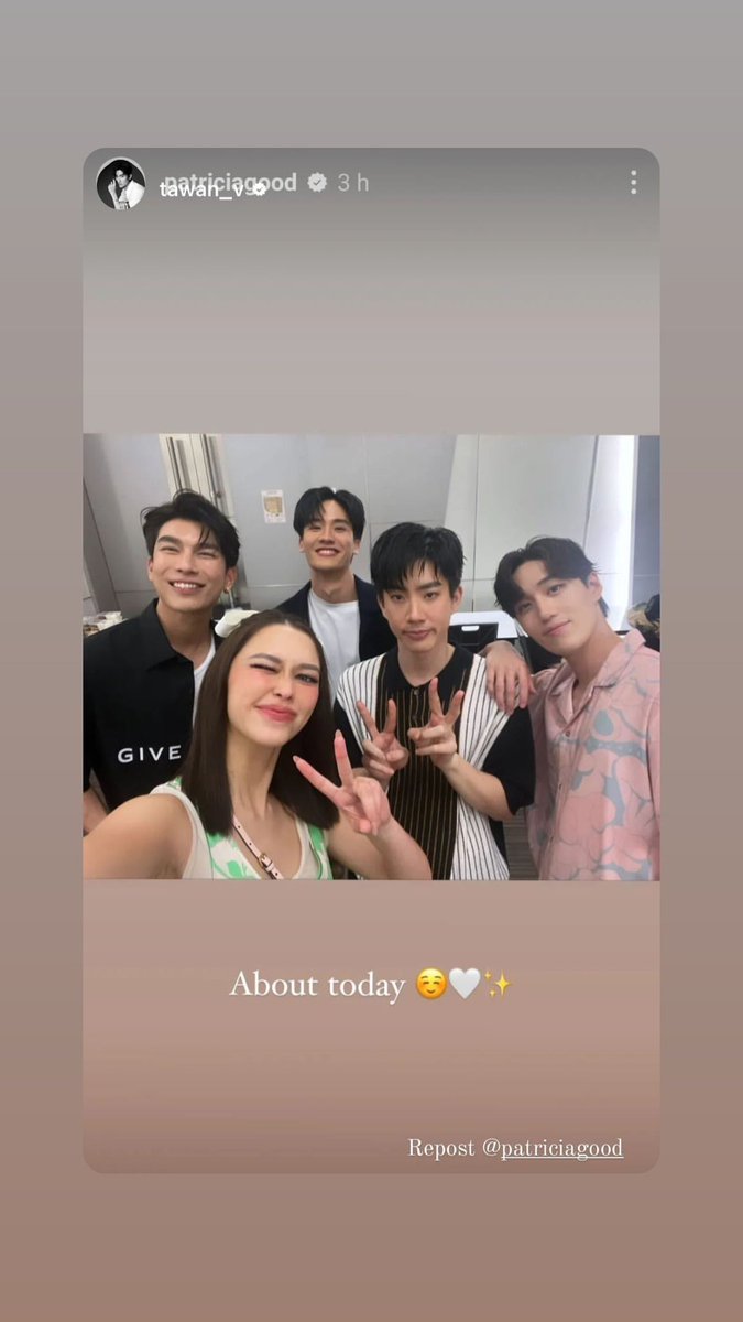 MewSuppasitAUS's tweet photo. IGS: mewsuppasit
04/03/2023
@MSuppasit
#MewSuppasit
#Mewlions
#MSAUS https://t.co/uq5TmzSE0r