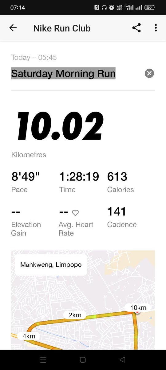 #saturdayrun
#trainingforTuffymarathon
#RunningWithTumiSole
#FetchYourBody2023