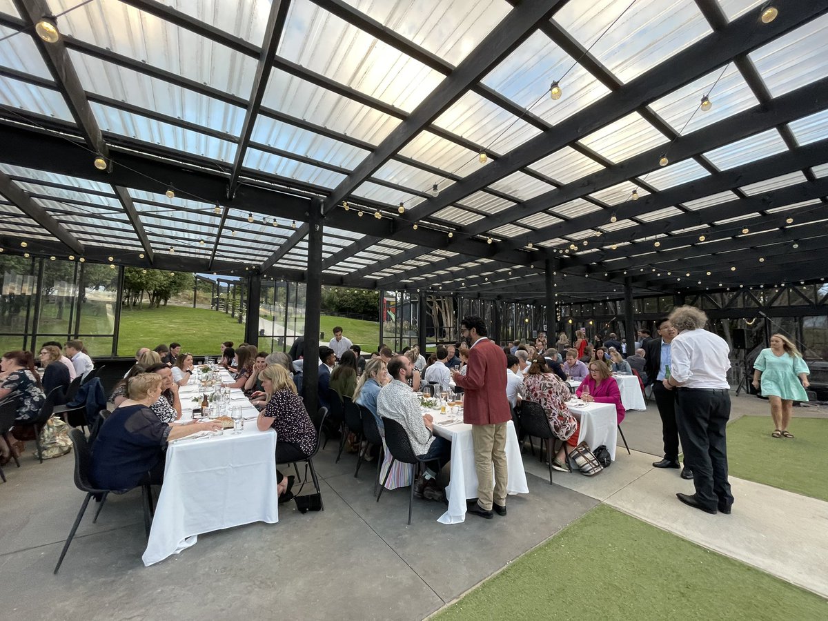 Conference dinner at Summer House